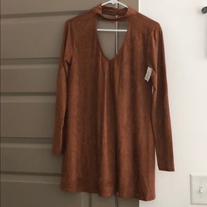 Forever 21 Suede dress